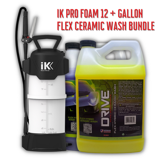 IK PRO FOAM 12 + FLEX HYBRID WASH GALLON BUNDLE - CHOOSE YOUR GALLON