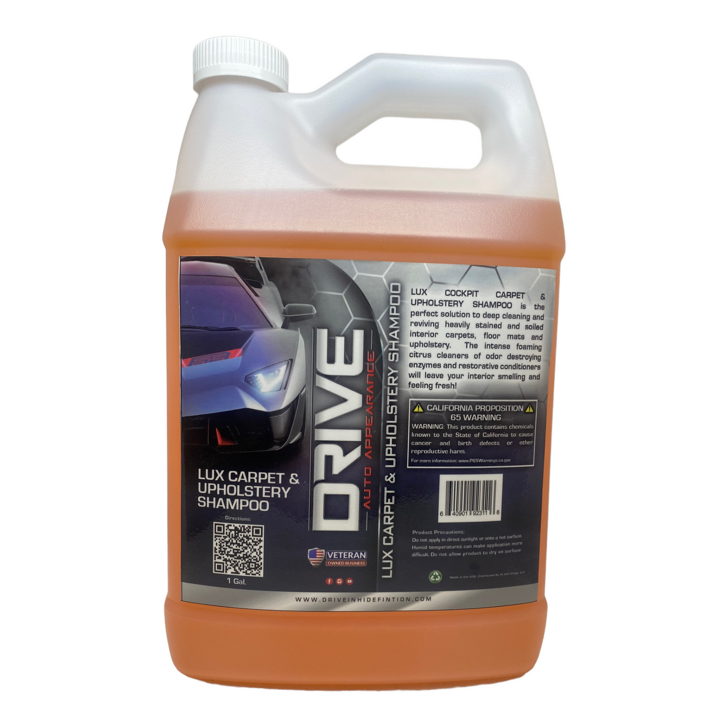 LUX COCKPIT CARPET & UPHOLSTERY SHAMPOO