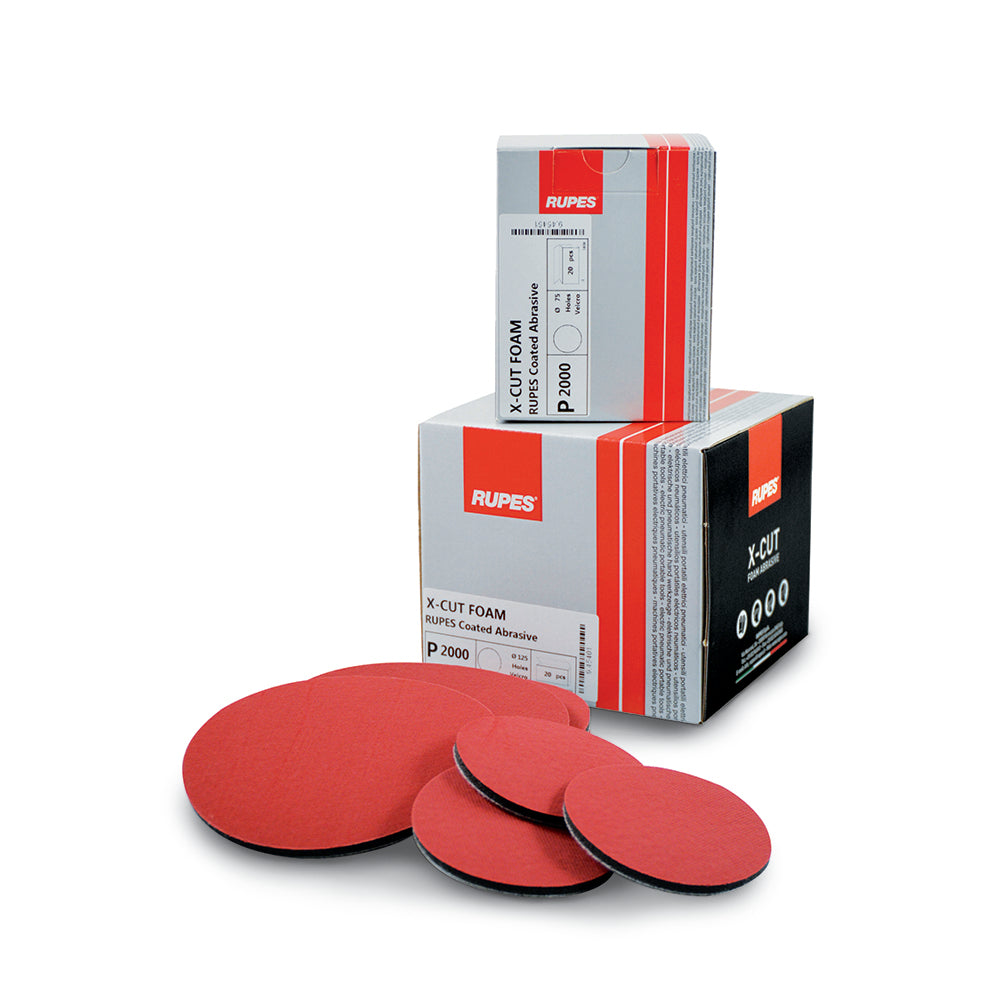 X-Cut Foam Backed Abrasives