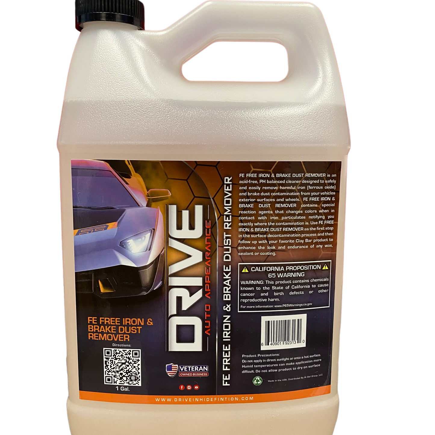 DRIVE FE FREE IRON & BRAKE DUST REMOVER