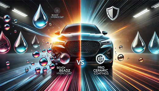 Water-Activated Ceramic Coating: BEADY BEADZ HYDROCOAT vs. Traditional Professional Ceramic Coatings