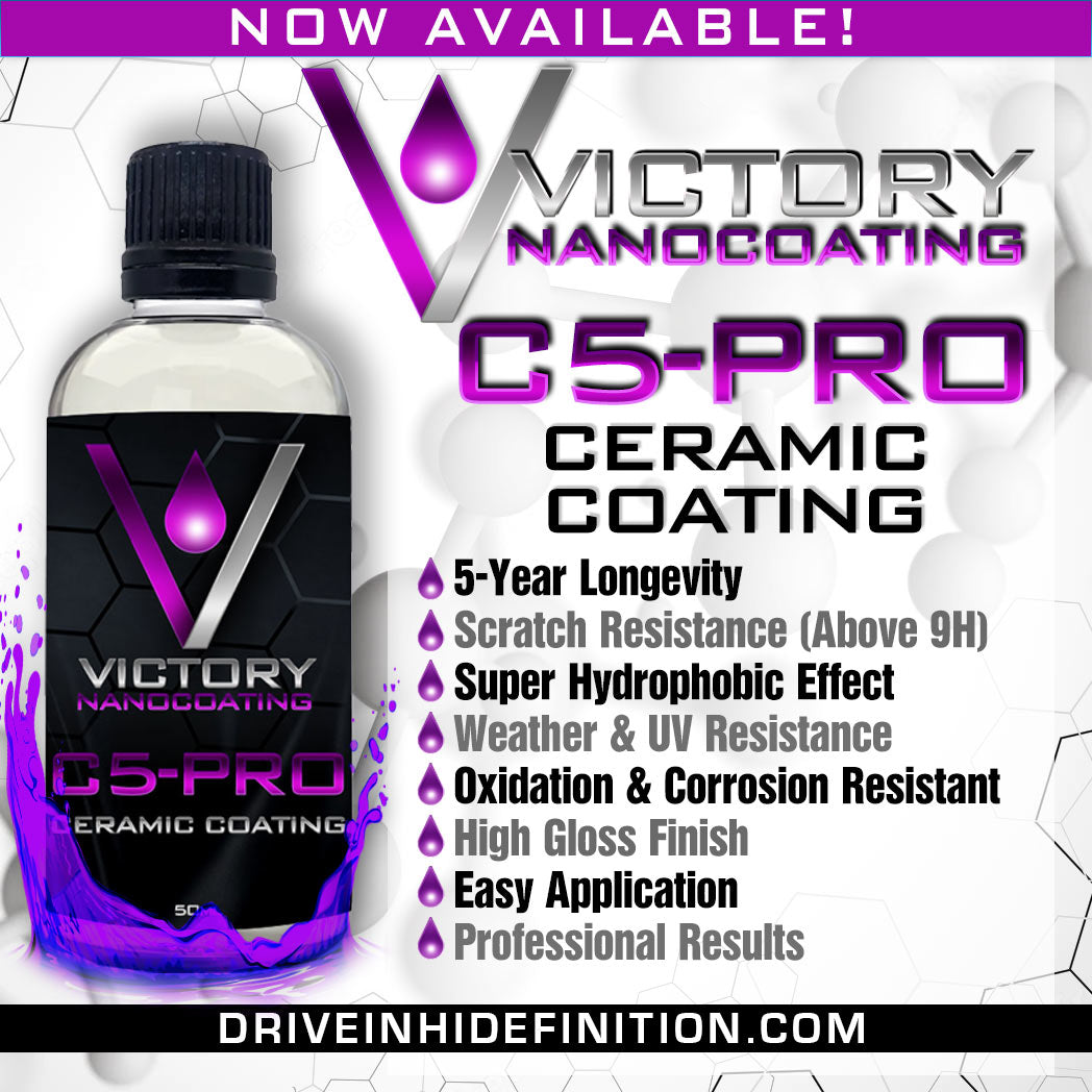 Car Ceramic Coating Kit Pro Scratch Resistant High Gloss Water