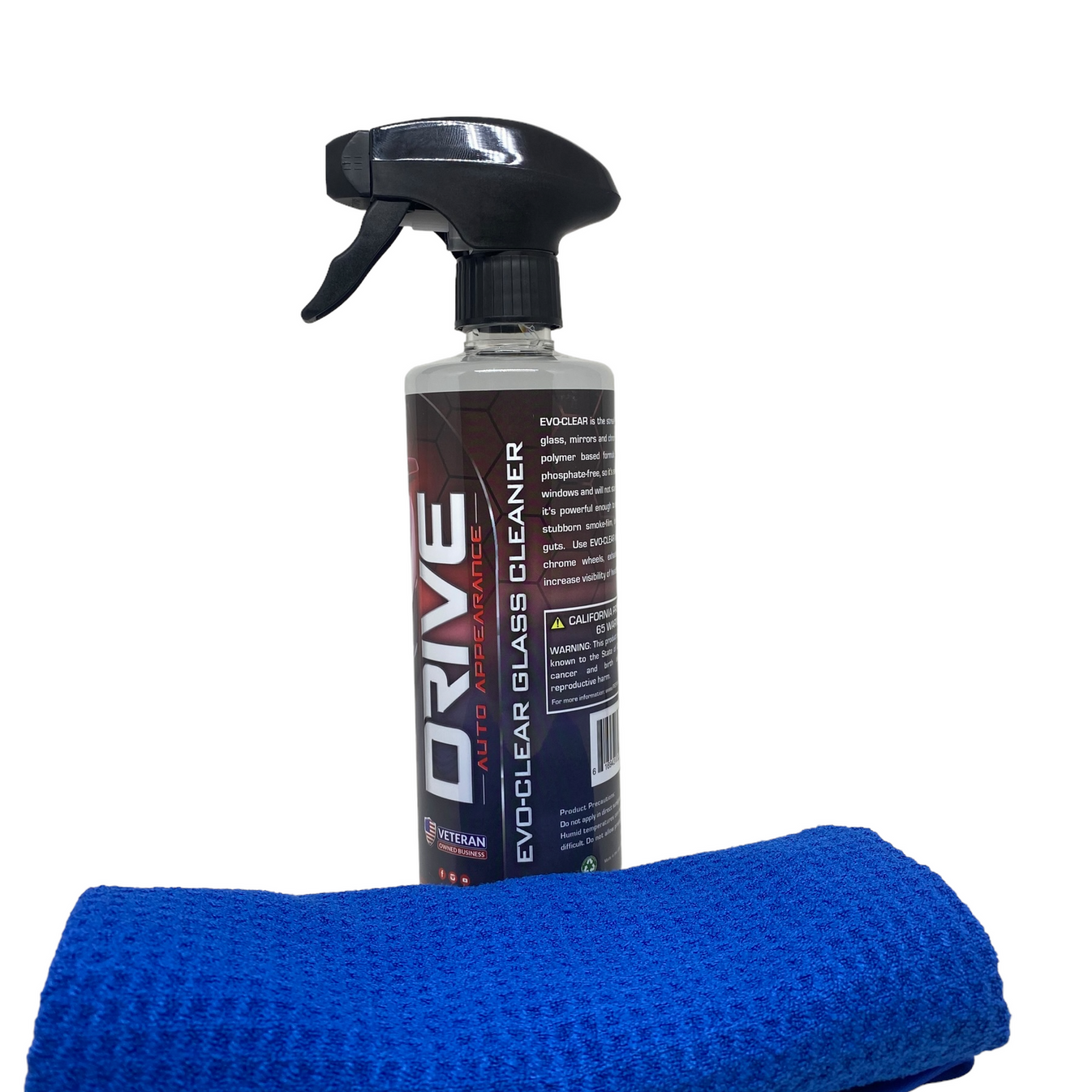 EVOCLEAR GLASS & CHROME CLEANER Drive Auto Appearance