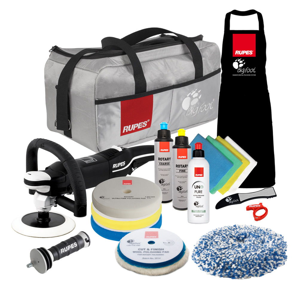 RUPES LH19E ROTARY POLISHER COMPLETE KIT