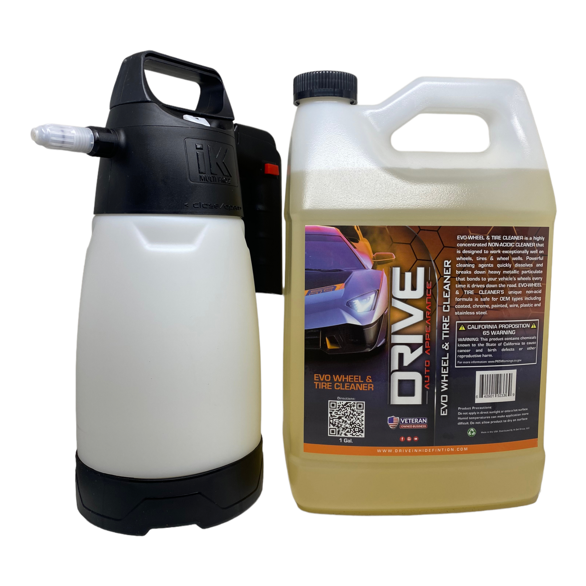 Most resistant sprayer for brake cleaners and aggressive solvents